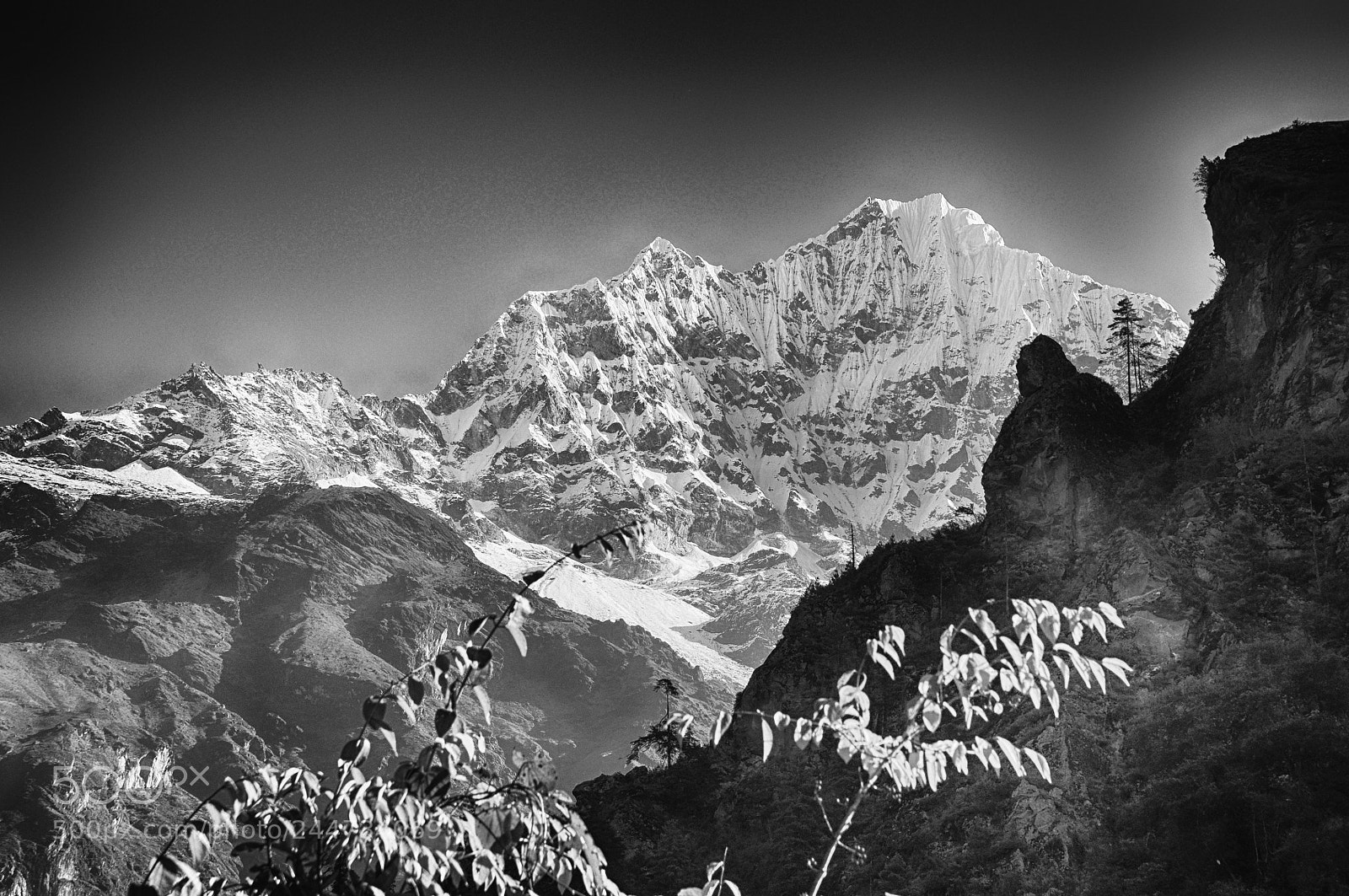 Nikon D90 sample photo. Nepal vue sur le photography