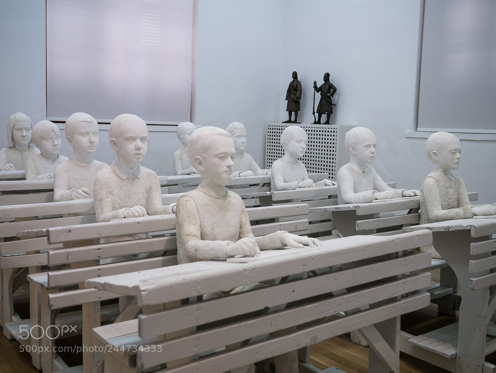 Panasonic Lumix DMC-G3 sample photo. Ghost classroom photography