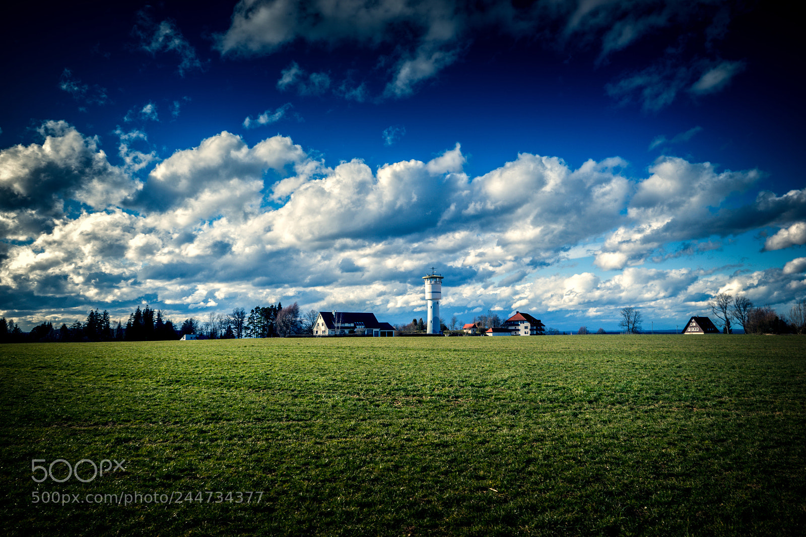 Sony a7 sample photo. The water tower photography