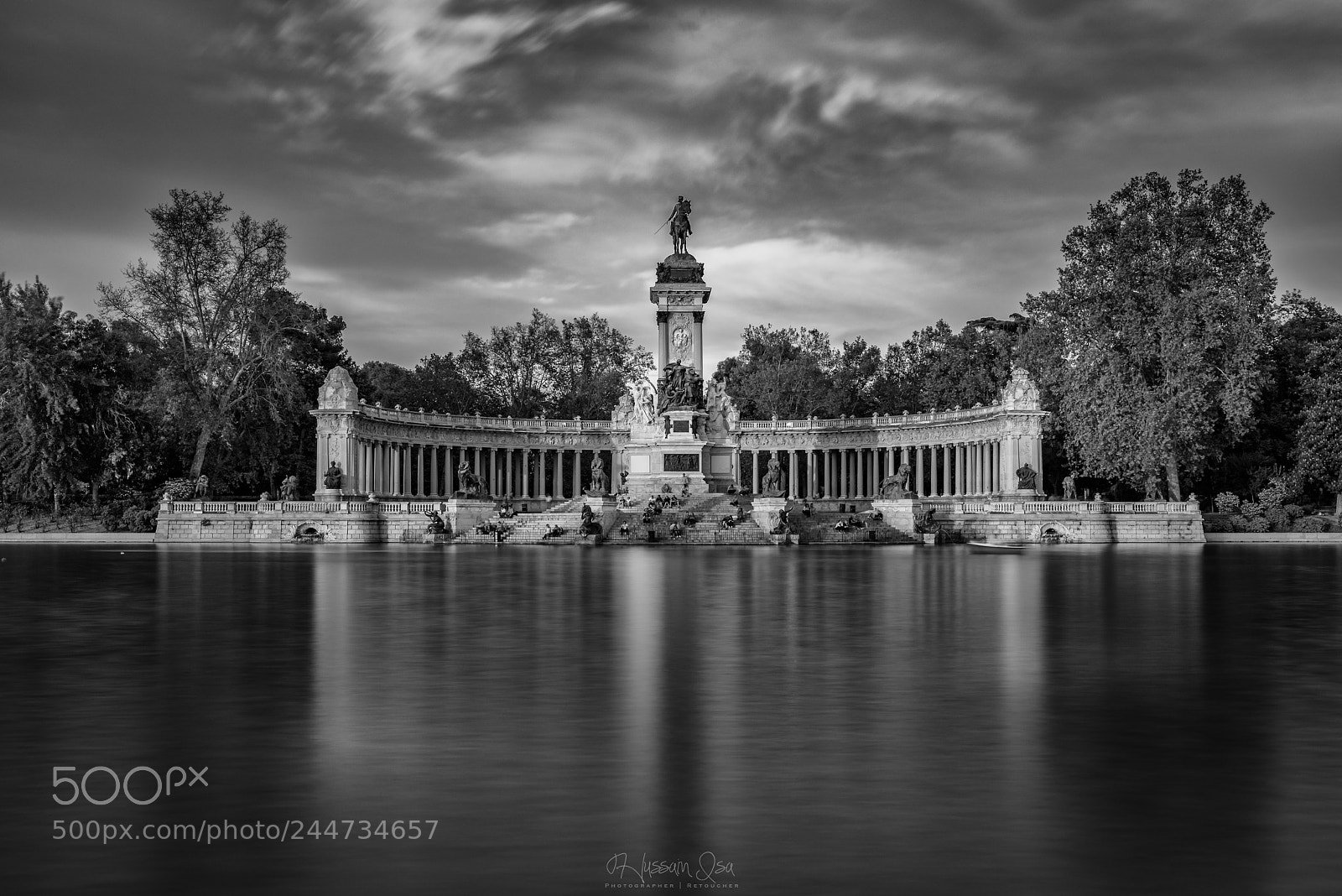 Nikon D810 sample photo. Estanque grande del retiro photography