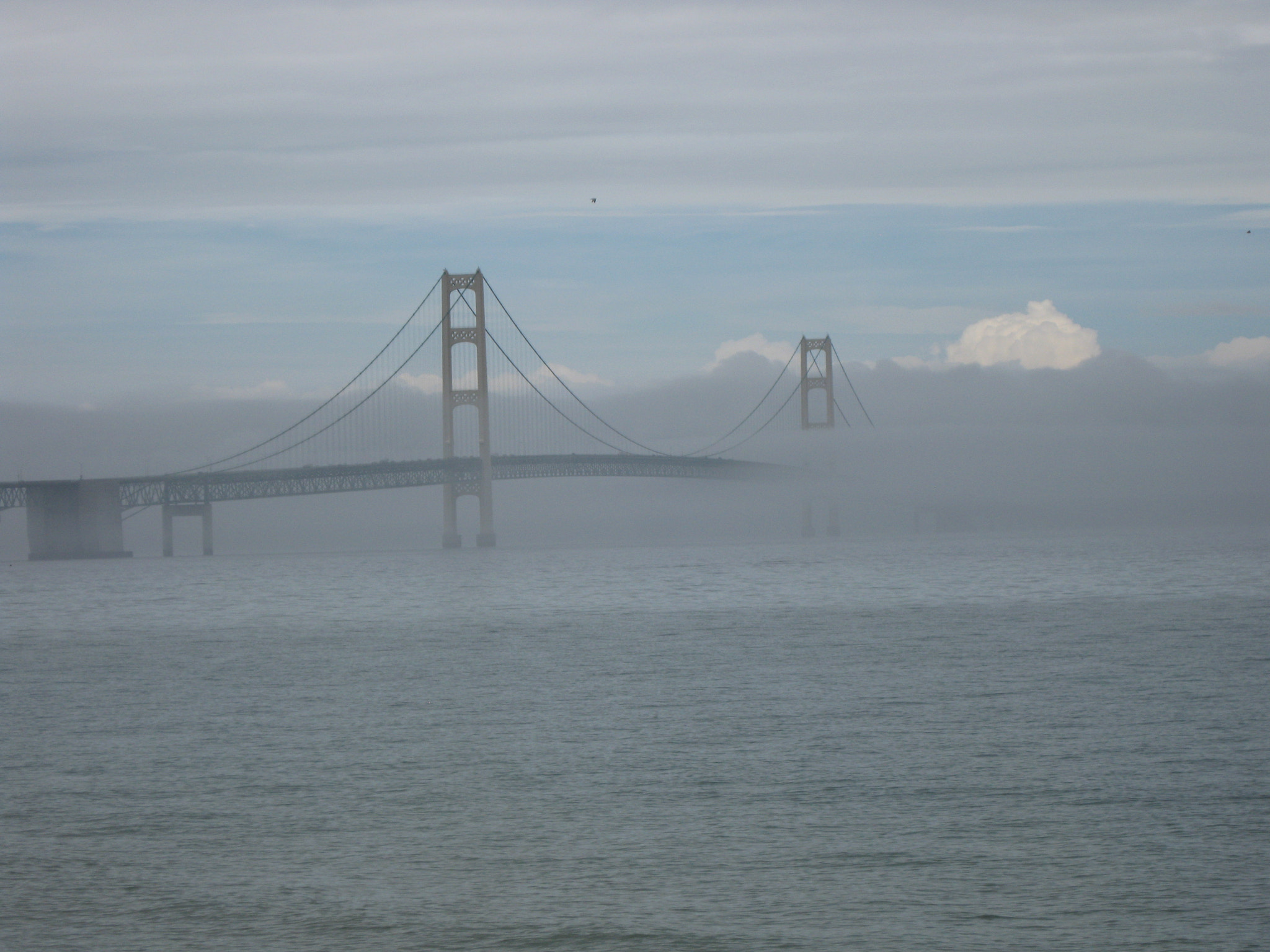 Canon PowerShot A1000 IS sample photo. Mackinac bridge, michigan, 2010 photography