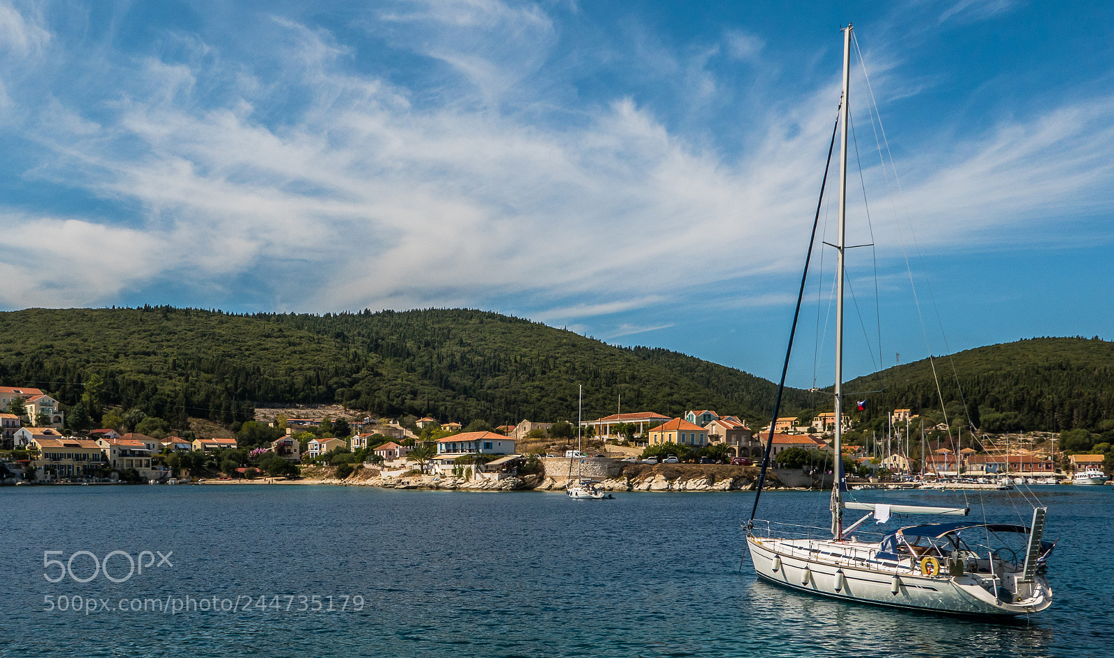 Panasonic Lumix DMC-LX10 (Lumix DMC-LX15) sample photo. Fiskardo northern kefelonia greece photography