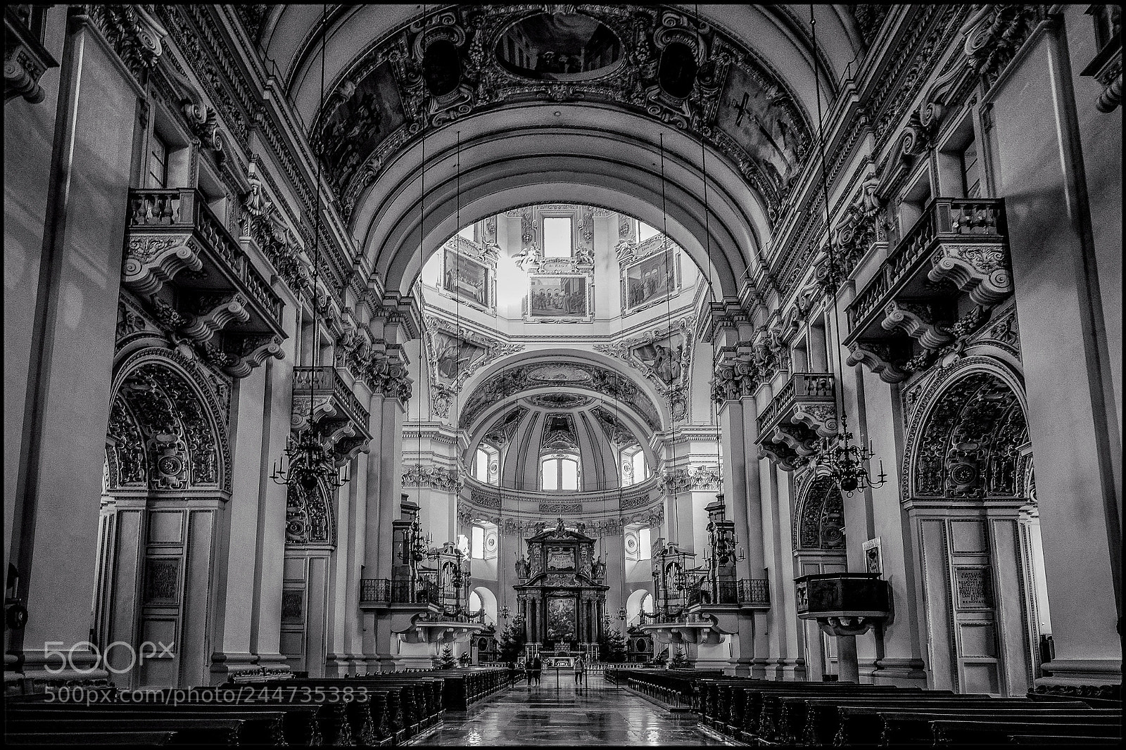 Fujifilm X-T1 sample photo. Salzburg dom photography