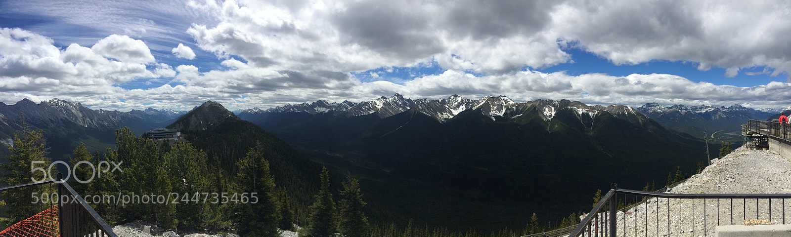 Apple iPhone 5s sample photo. Beautiful banff atop the photography
