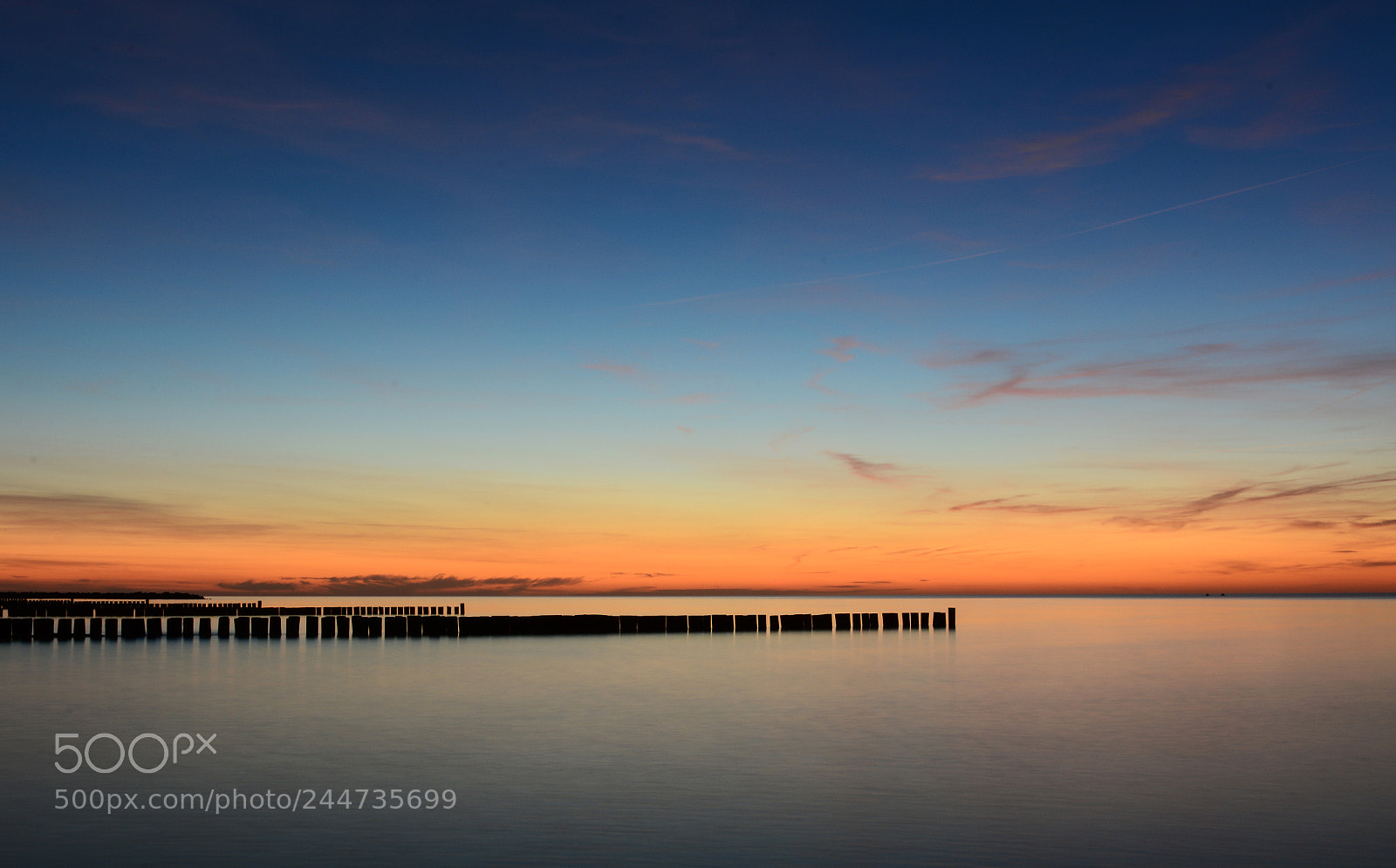 Nikon D7100 sample photo. Sunset on the baltic photography