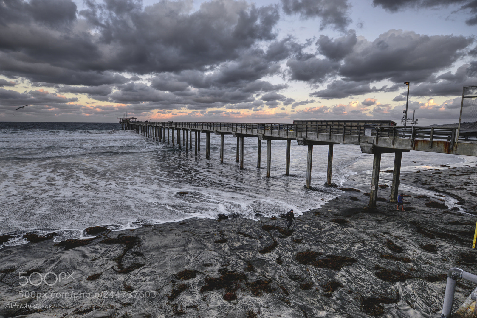 Nikon D610 sample photo. Pier photography