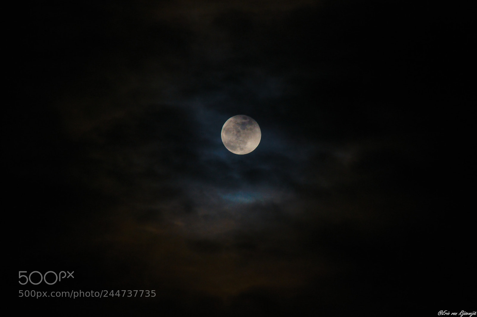 Nikon D3100 sample photo. Blue moon photography