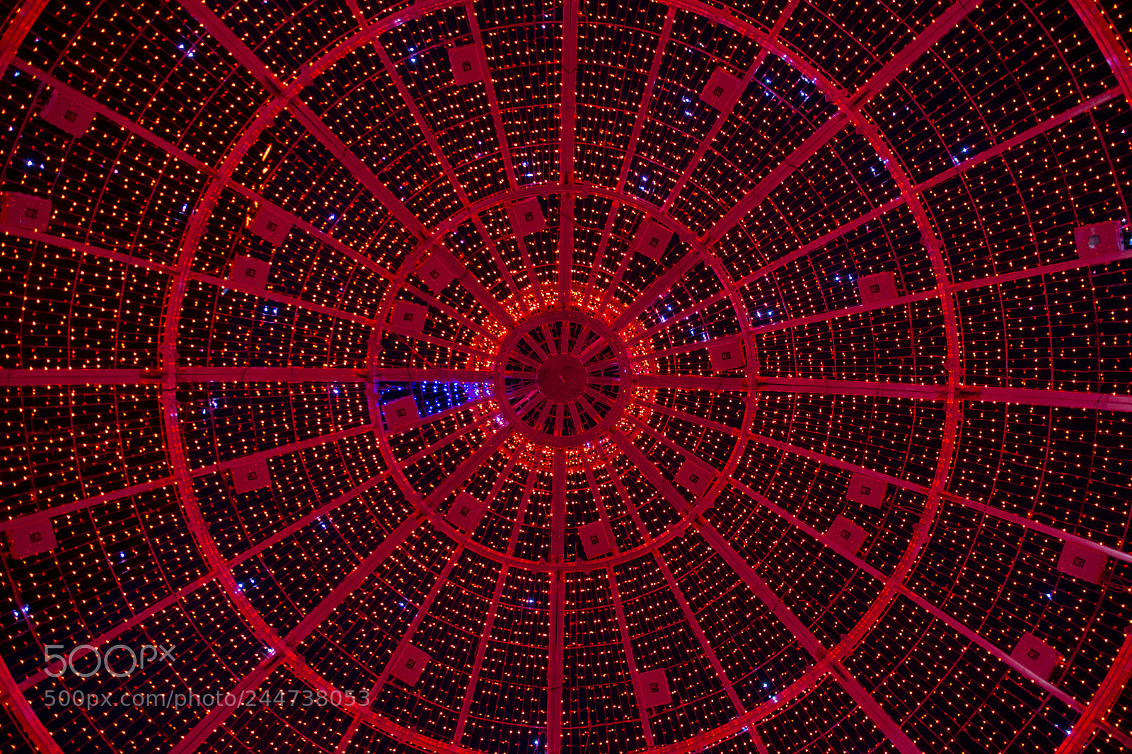Canon EOS 60D sample photo. Red death star photography