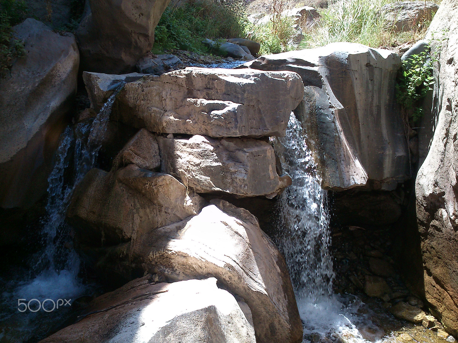 Sony Ericsson Xperia neo V sample photo. Waterfall photography