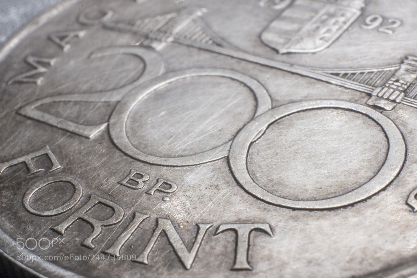 Canon EOS 40D sample photo. Coin photography