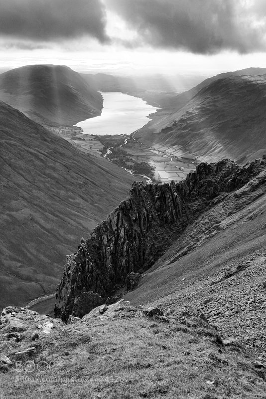 Canon EOS 400D (EOS Digital Rebel XTi / EOS Kiss Digital X) sample photo. Wast water photography