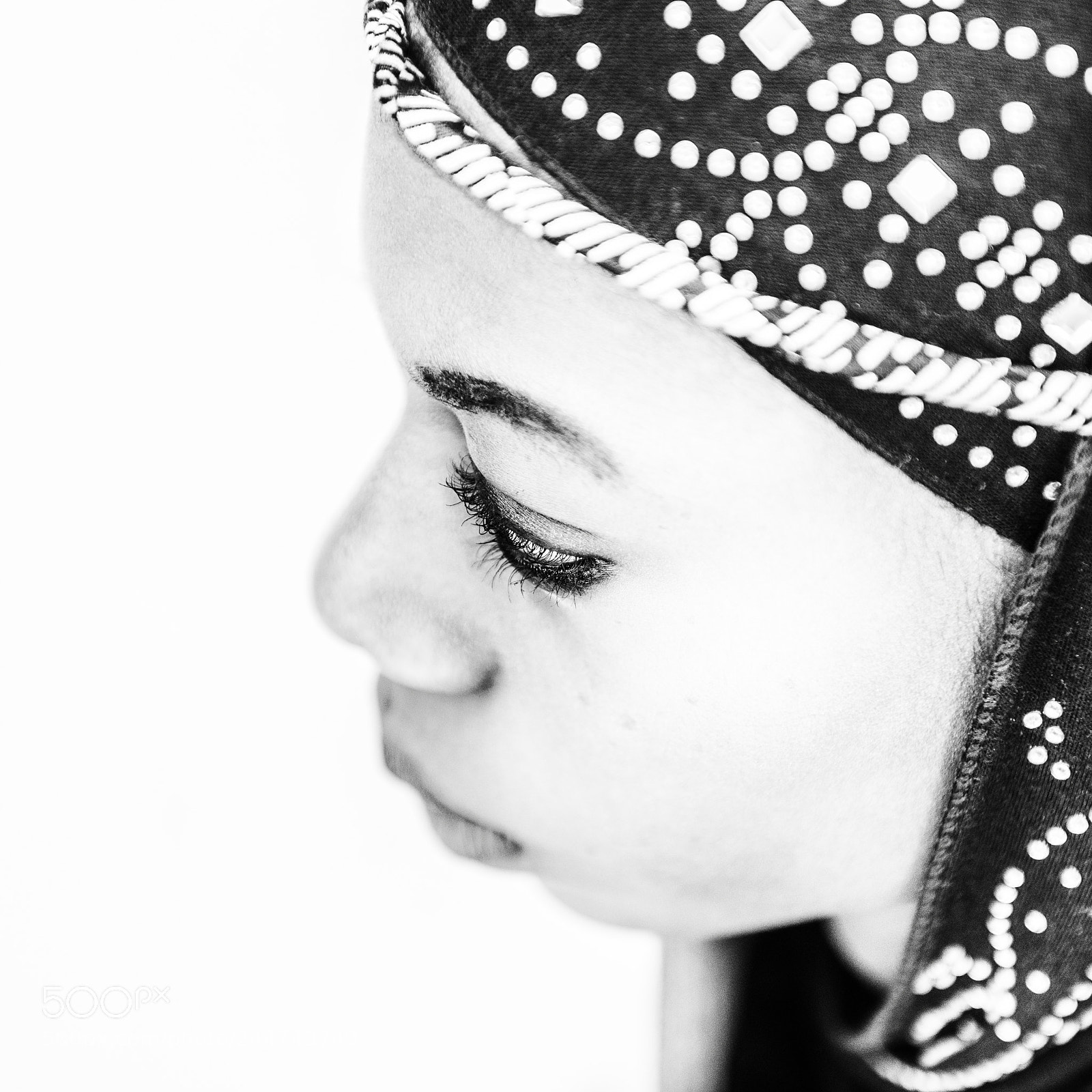 Nikon D800 sample photo. Eyelashes high key photography