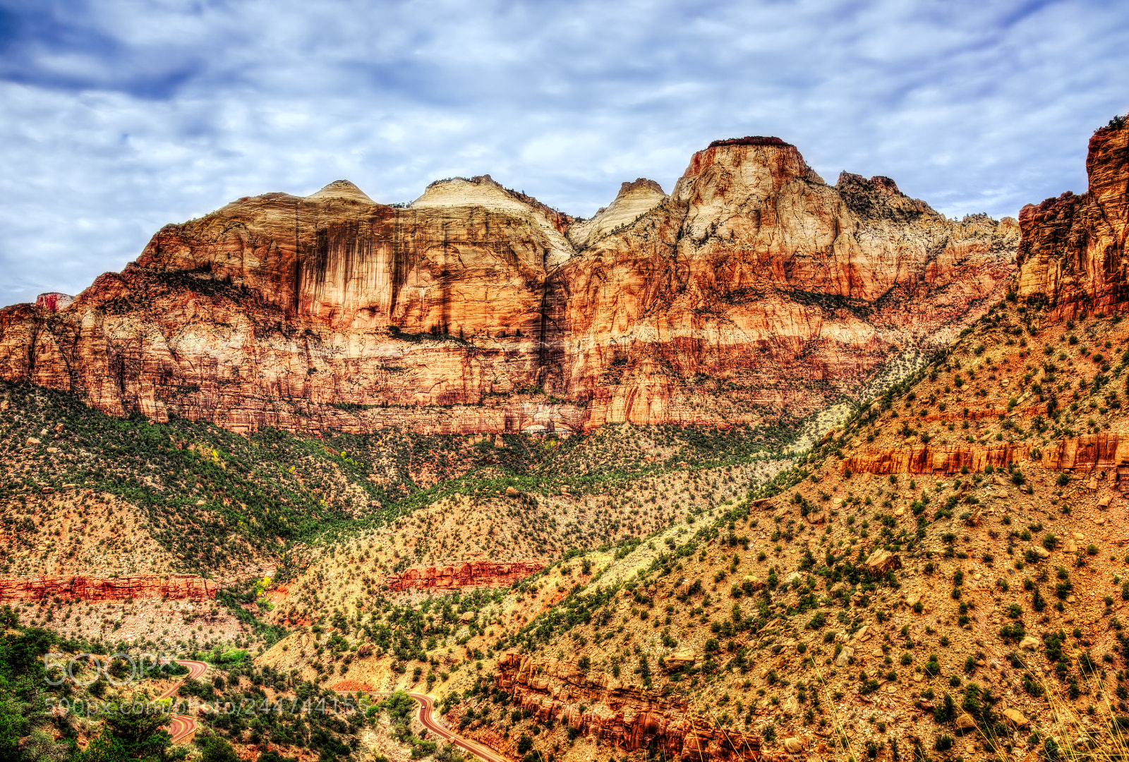 Nikon D810 sample photo. Zion national park photography
