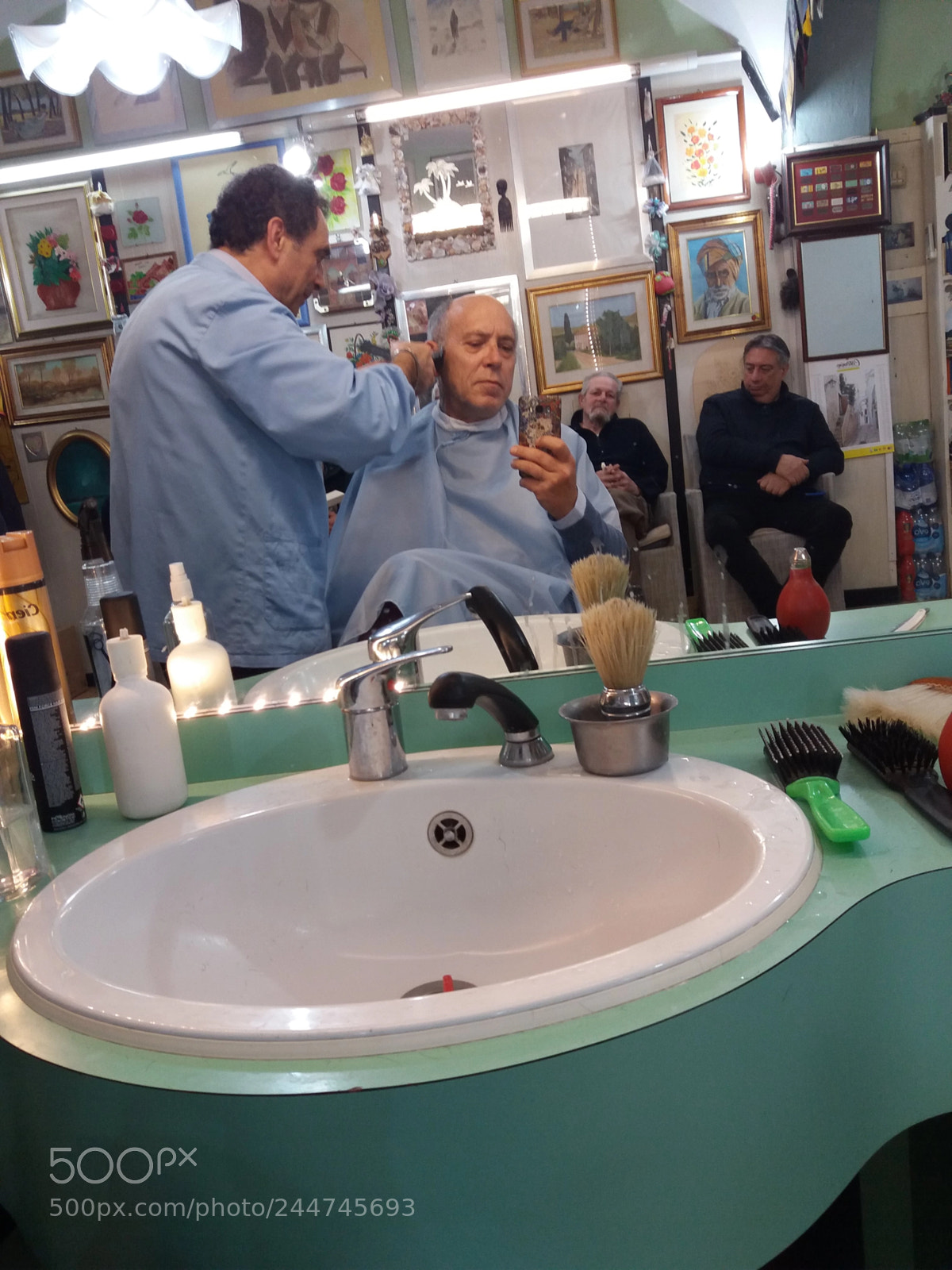 Samsung Galaxy J5(2016) sample photo. Old italian barber da photography