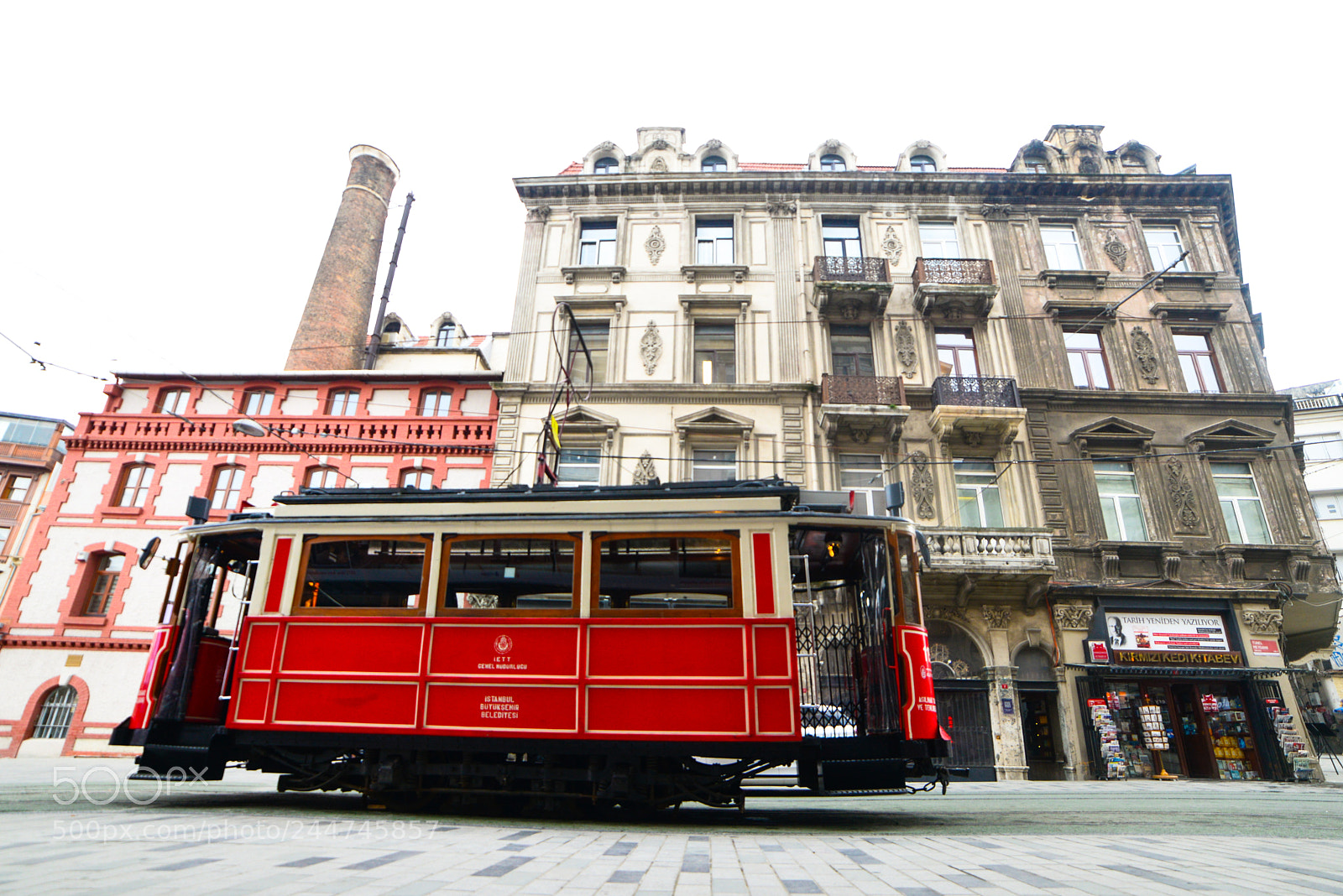 Nikon D610 sample photo. Nostalgic tramway in beyoglu photography