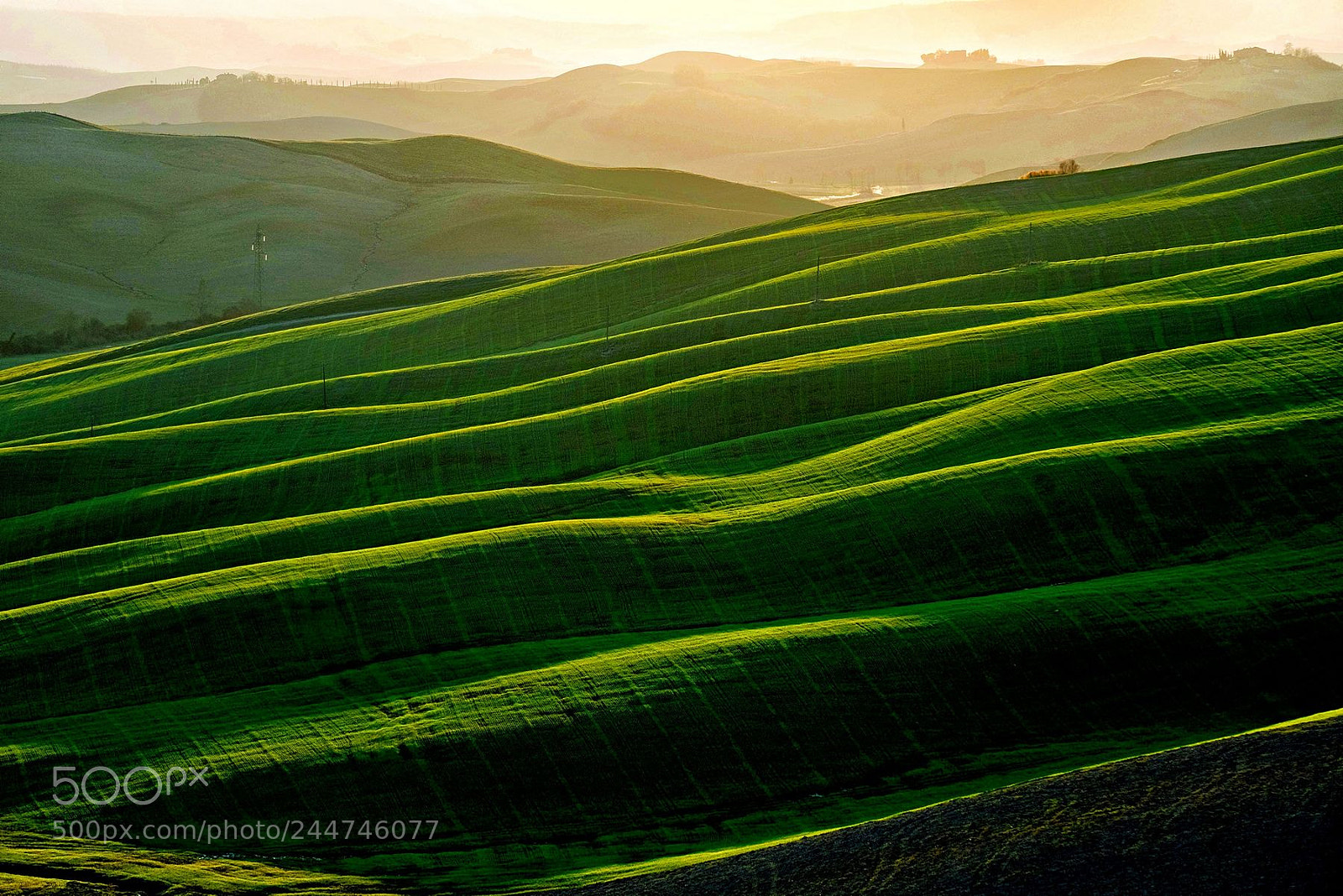 Fujifilm X-M1 sample photo. Green waves photography