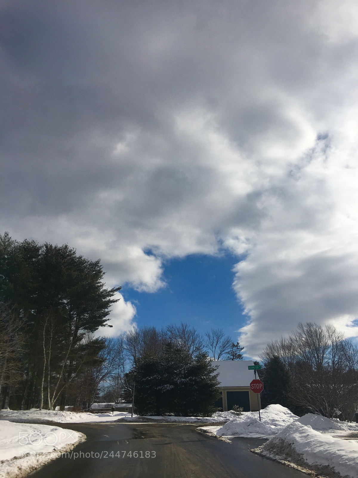 Apple iPhone 6s Plus sample photo. ...winter afternoon in maine photography