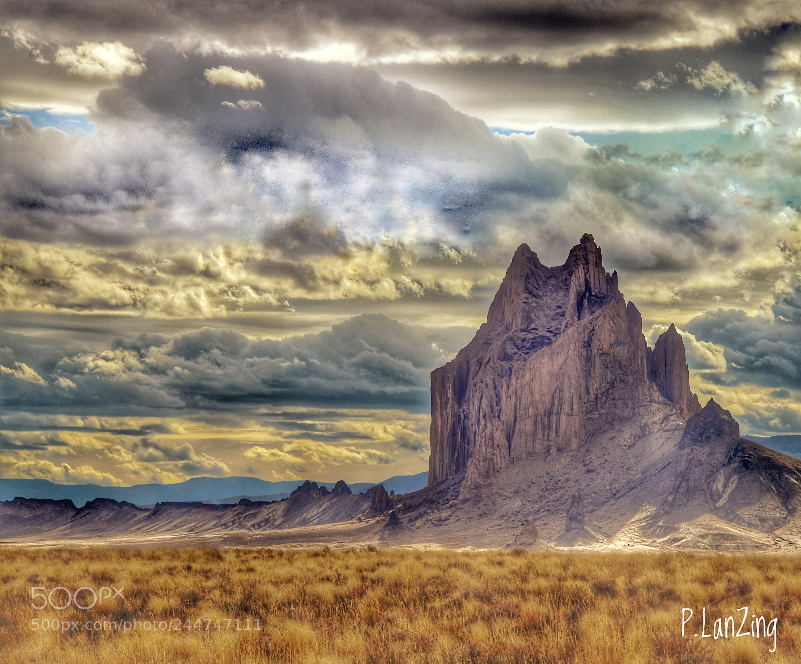 Nikon D810 sample photo. Shiprock, new mexico photography