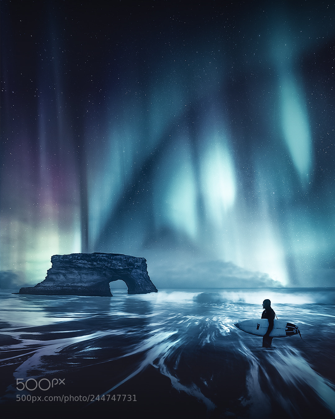 Nikon D800 sample photo. Aurora surfer photography