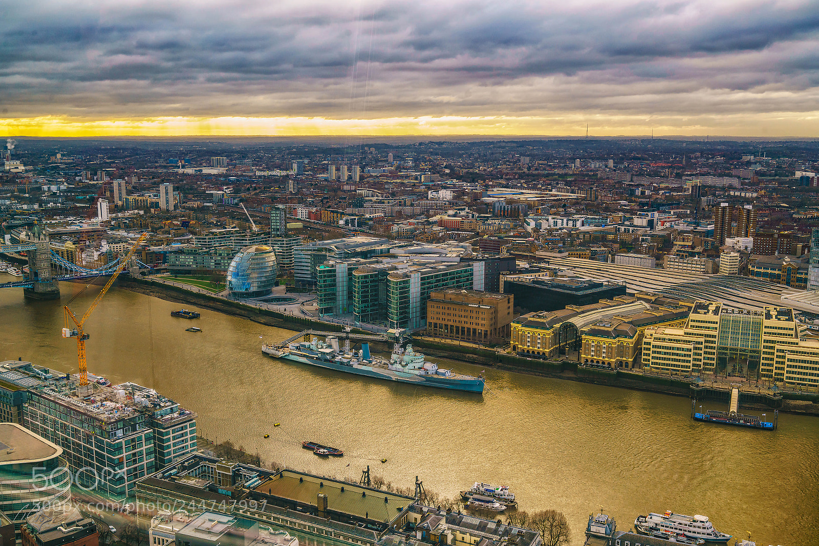 Sony a7R II sample photo. London skyline feb photography