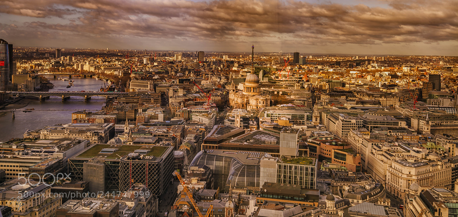 Sony a7R II sample photo. London skyline feb photography