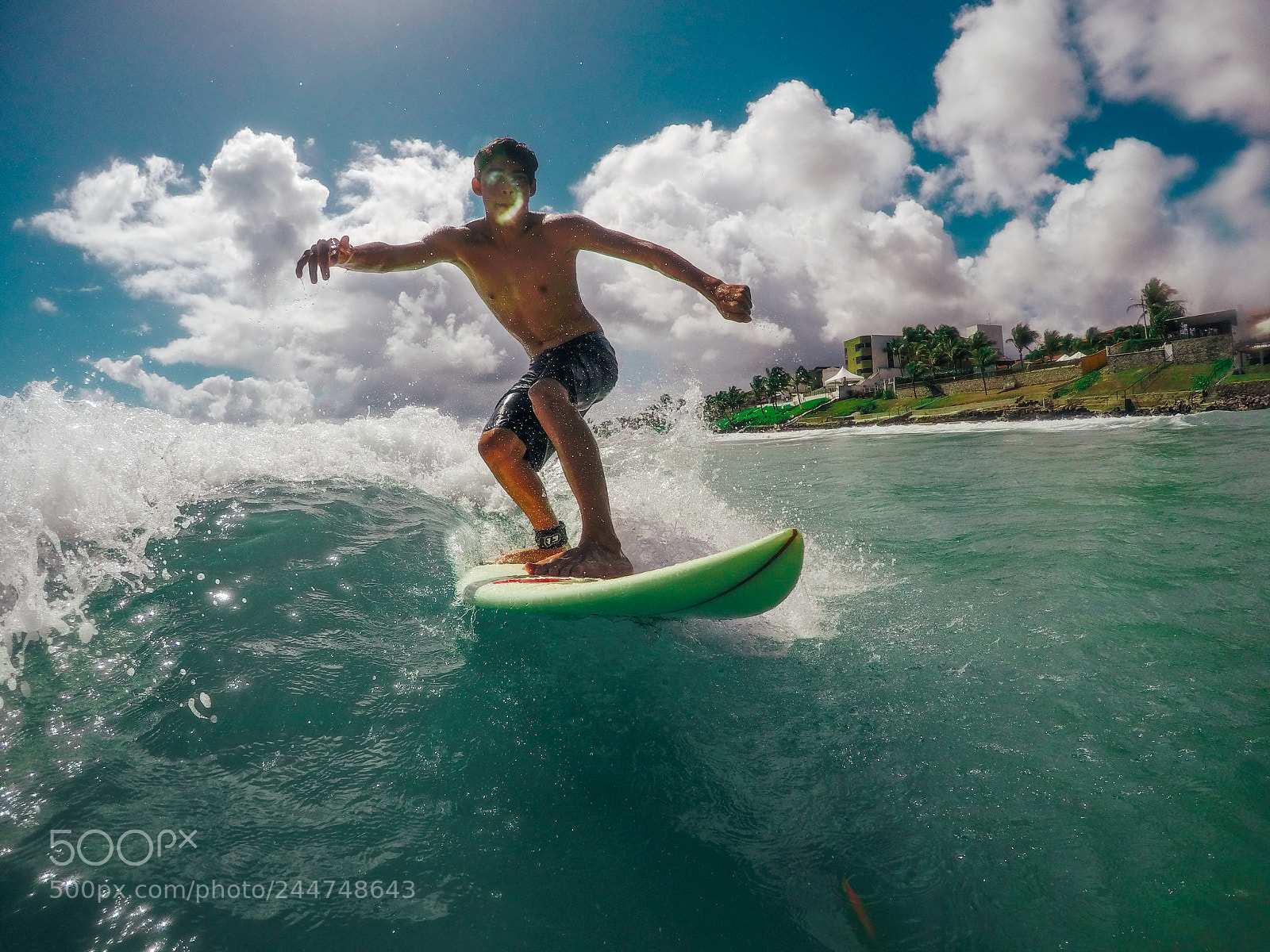 GoPro Hero5 Black sample photo. Surf boy photography