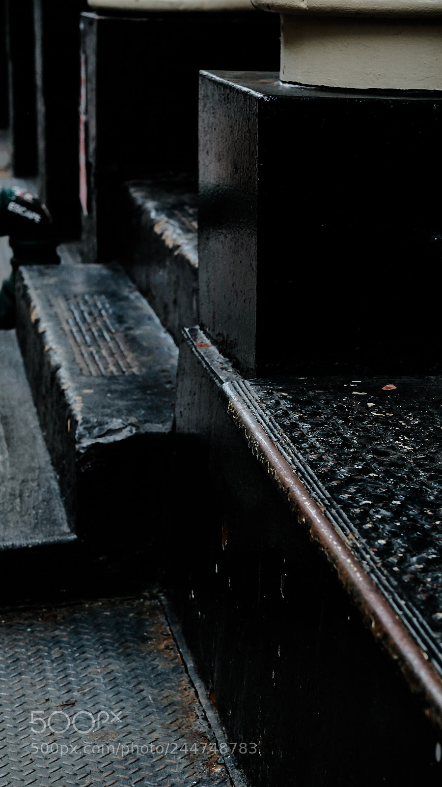 Fujifilm X-T2 sample photo. Worn down stairs photography
