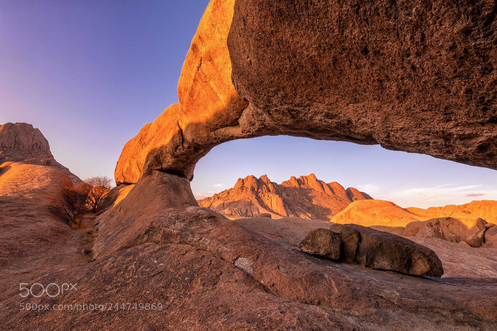 Nikon D850 sample photo. Spitzkoppe arch, namibia photography