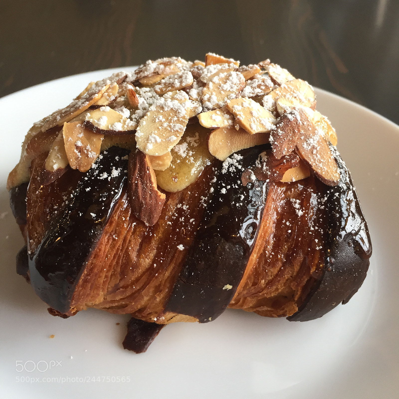 Apple iPhone 6 sample photo. Pain au chocolate with photography