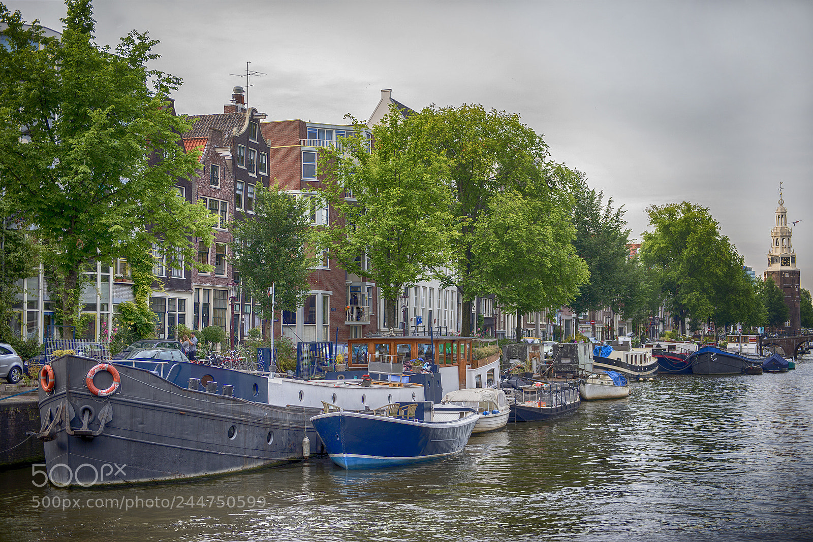 Nikon D610 sample photo. Amsterdam canal photography