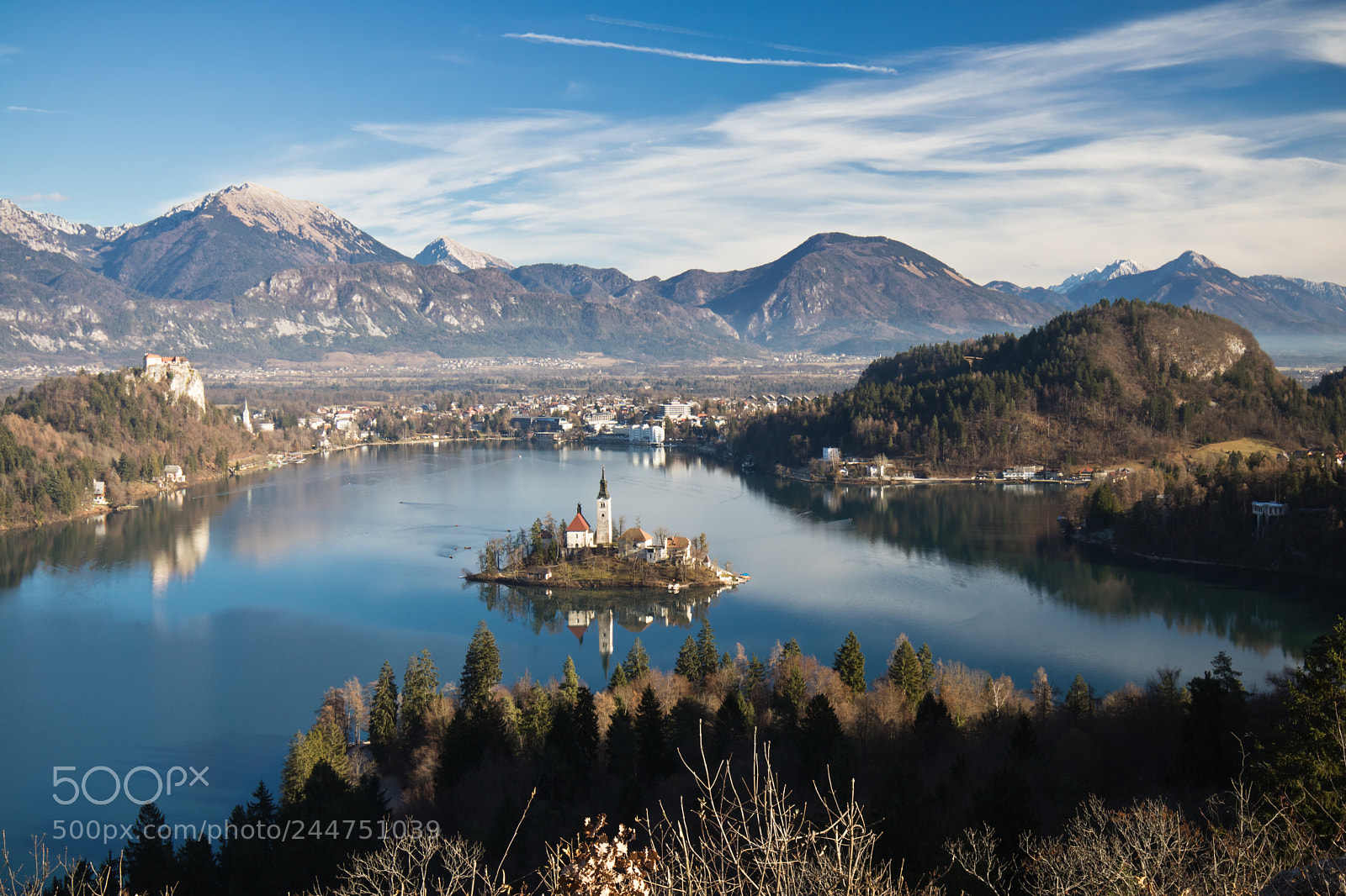Canon EOS 760D (EOS Rebel T6s / EOS 8000D) sample photo. Peaceful lake bled photography