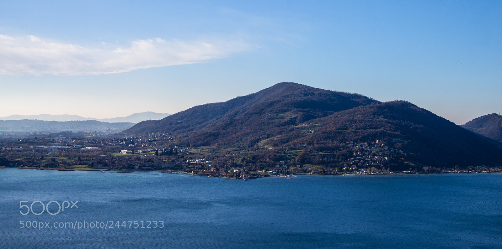 Pentax K-r sample photo. Lago d'iseo photography