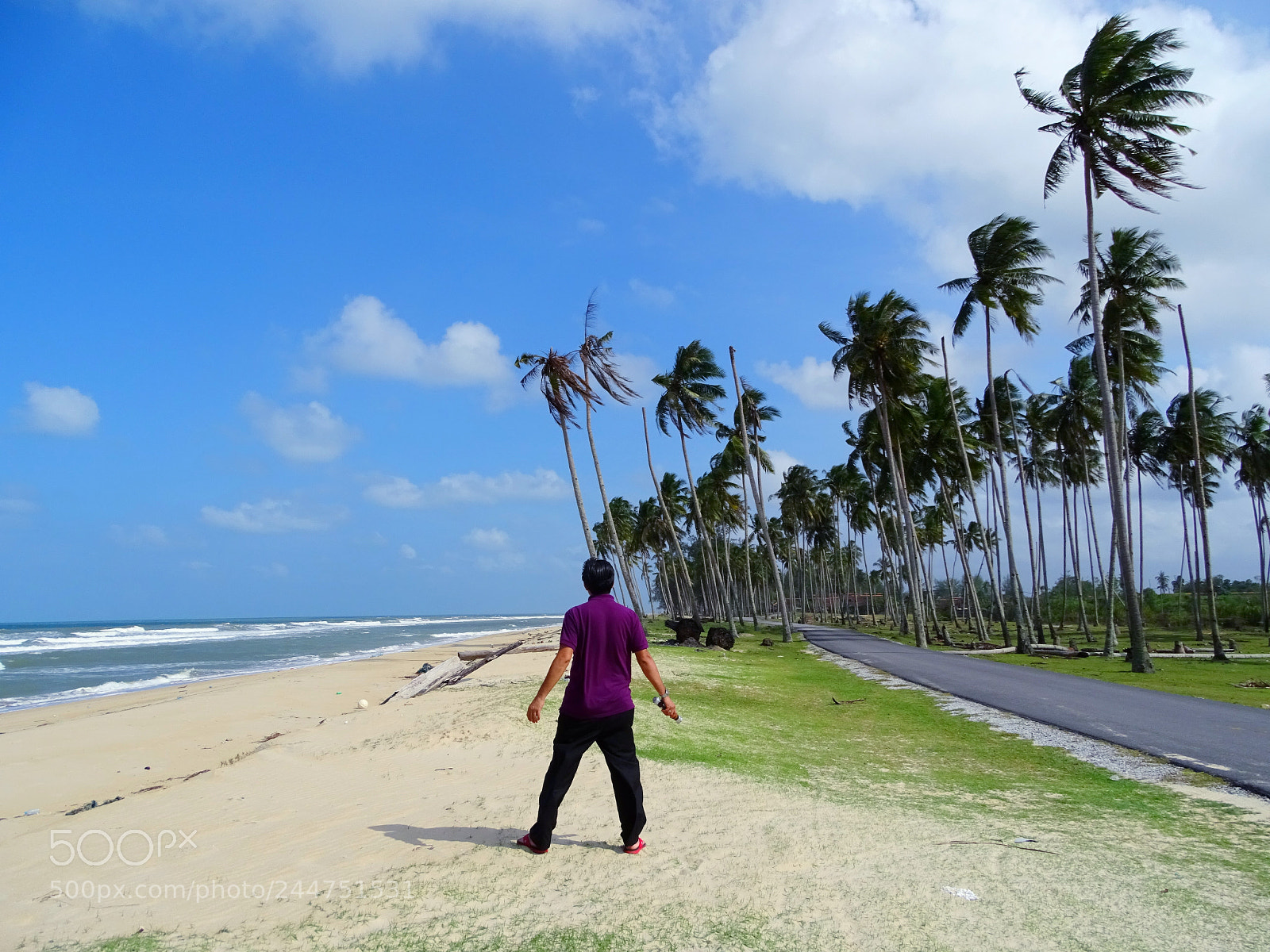 Sony Cyber-shot DSC-HX400V sample photo. Penarik beach terengganu photography