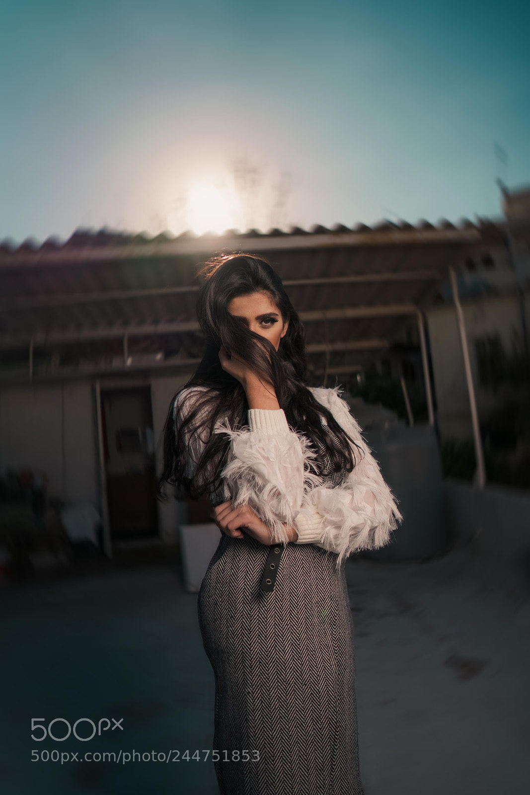Sony a7R II sample photo. Rooftop photography