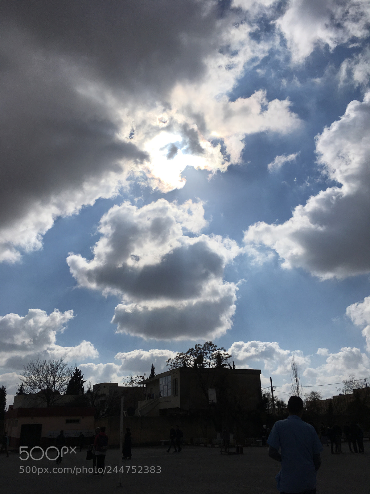 Apple iPhone SE sample photo. #clouds photography