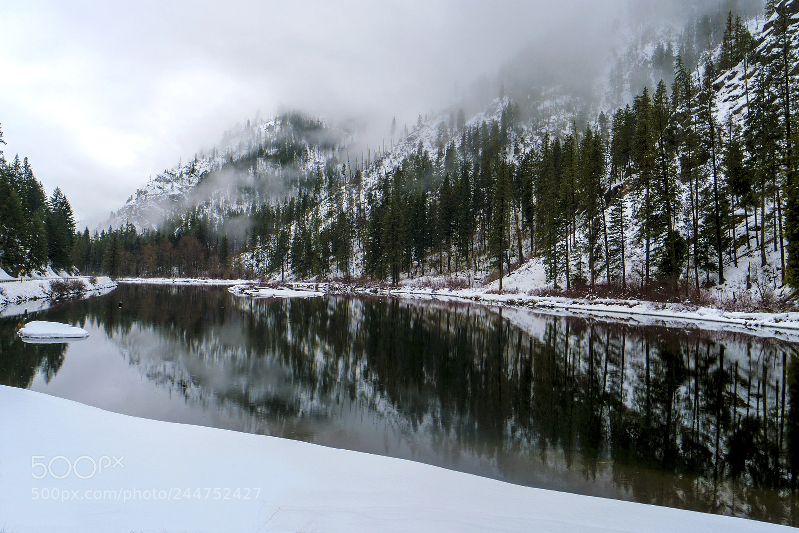 Sony a6500 sample photo. Highway 2 reflections photography