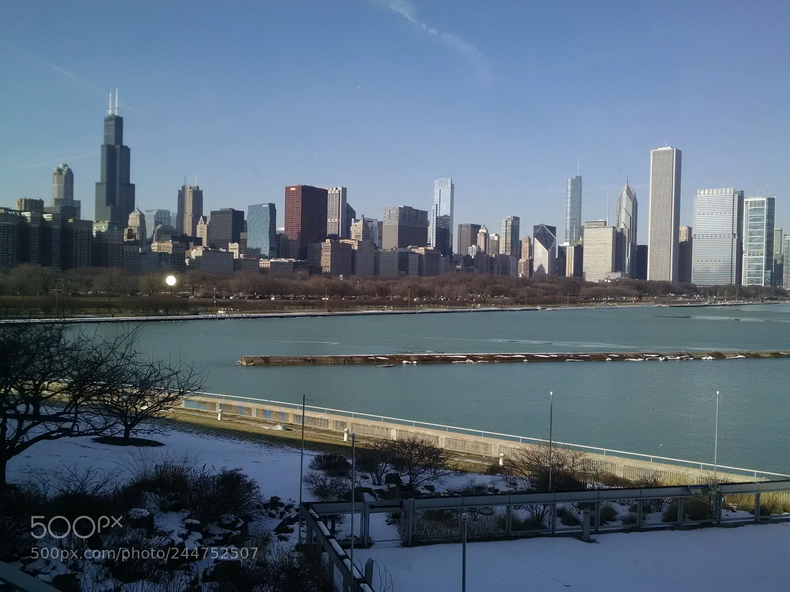 Motorola Moto X (1st Gen) sample photo. Chicago skyline photography
