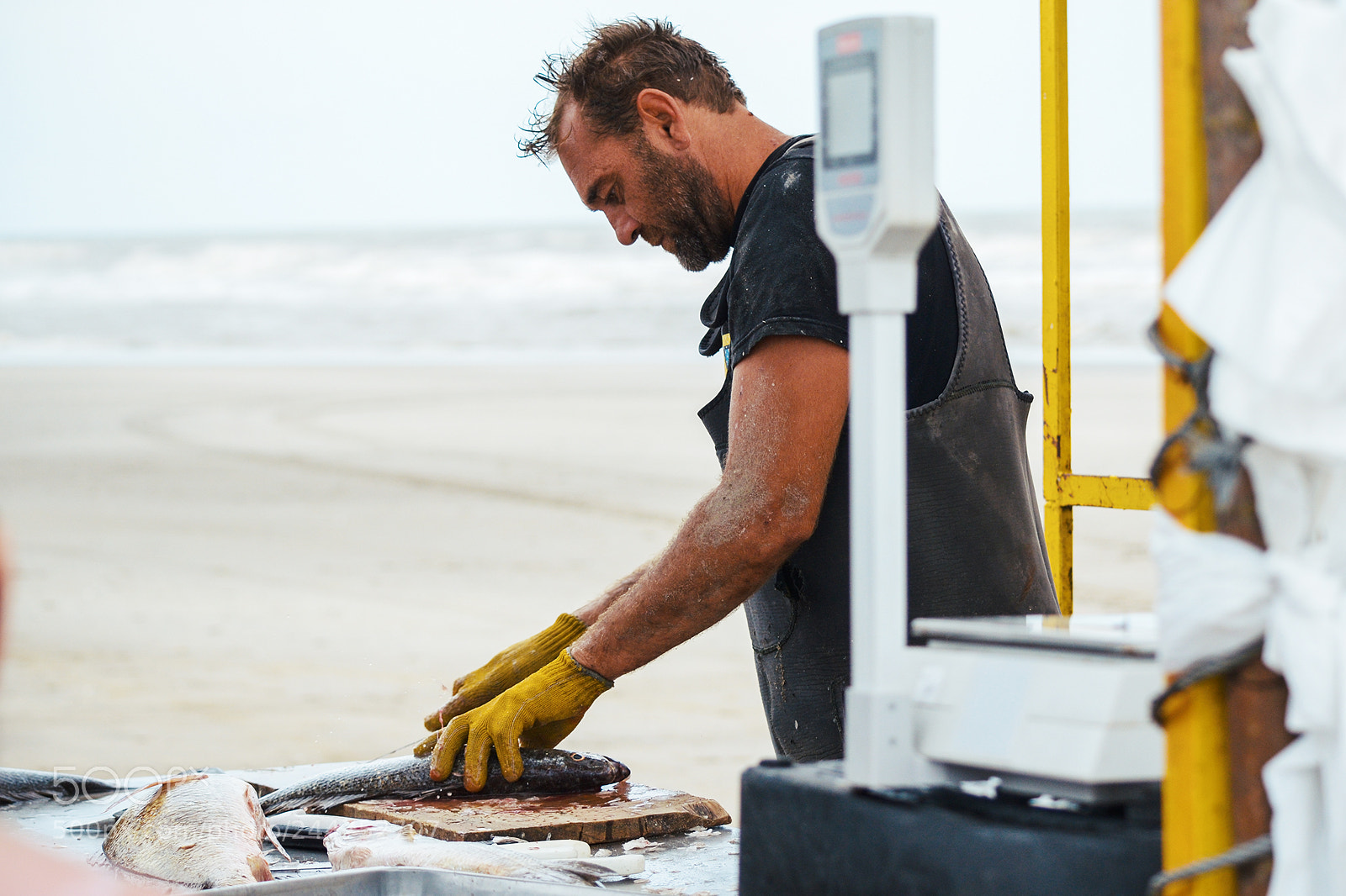 Nikon D5100 sample photo. Pescadores de mar de photography