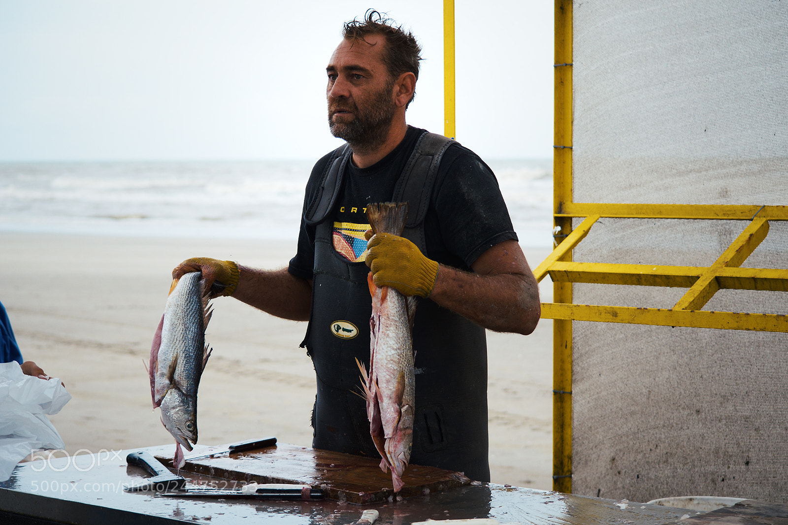 Nikon D5100 sample photo. Pescadores de mar de photography