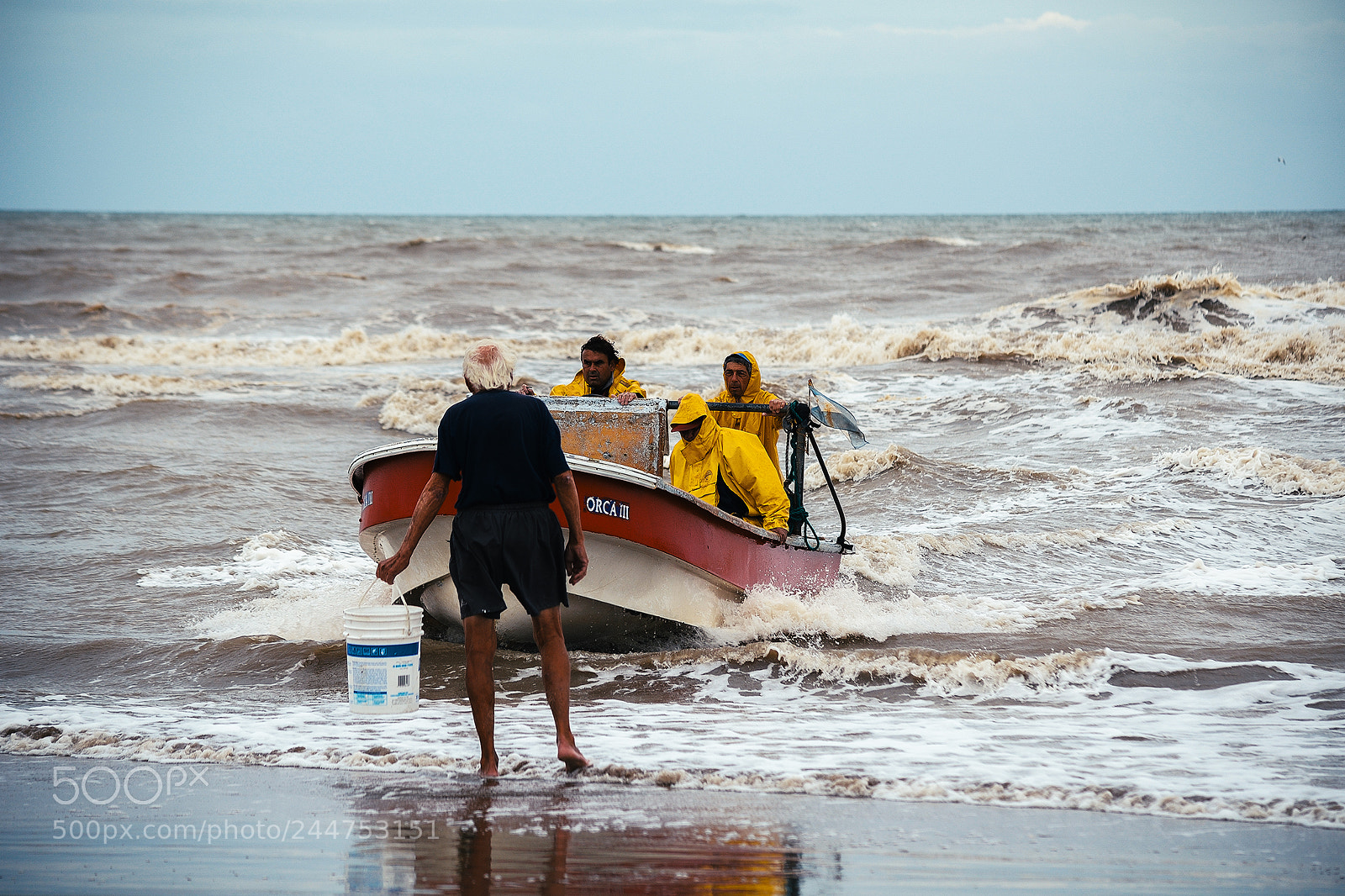 Nikon D5100 sample photo. Pescadores de mar de photography
