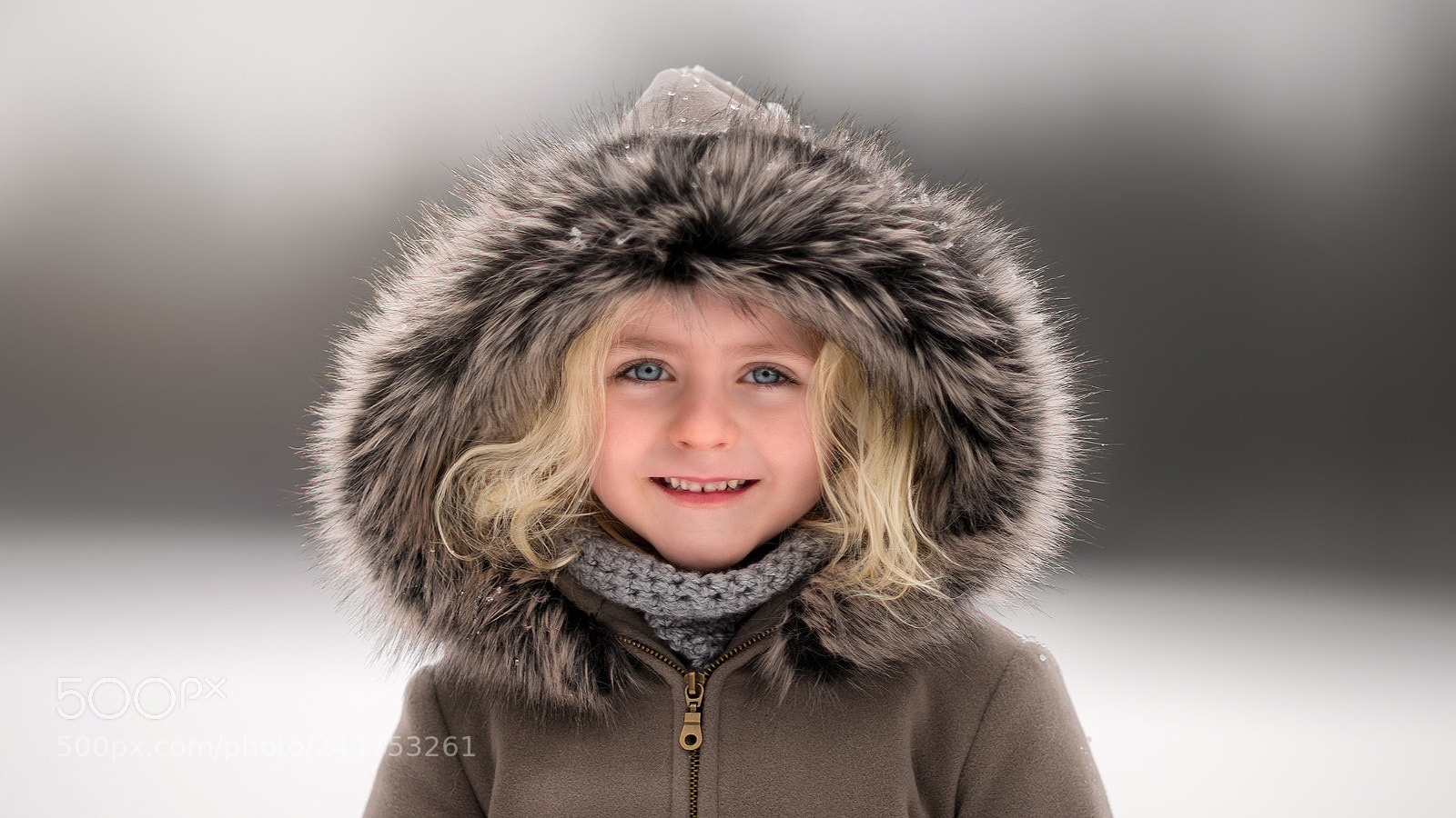 Nikon D810 sample photo. Arctic girl photography