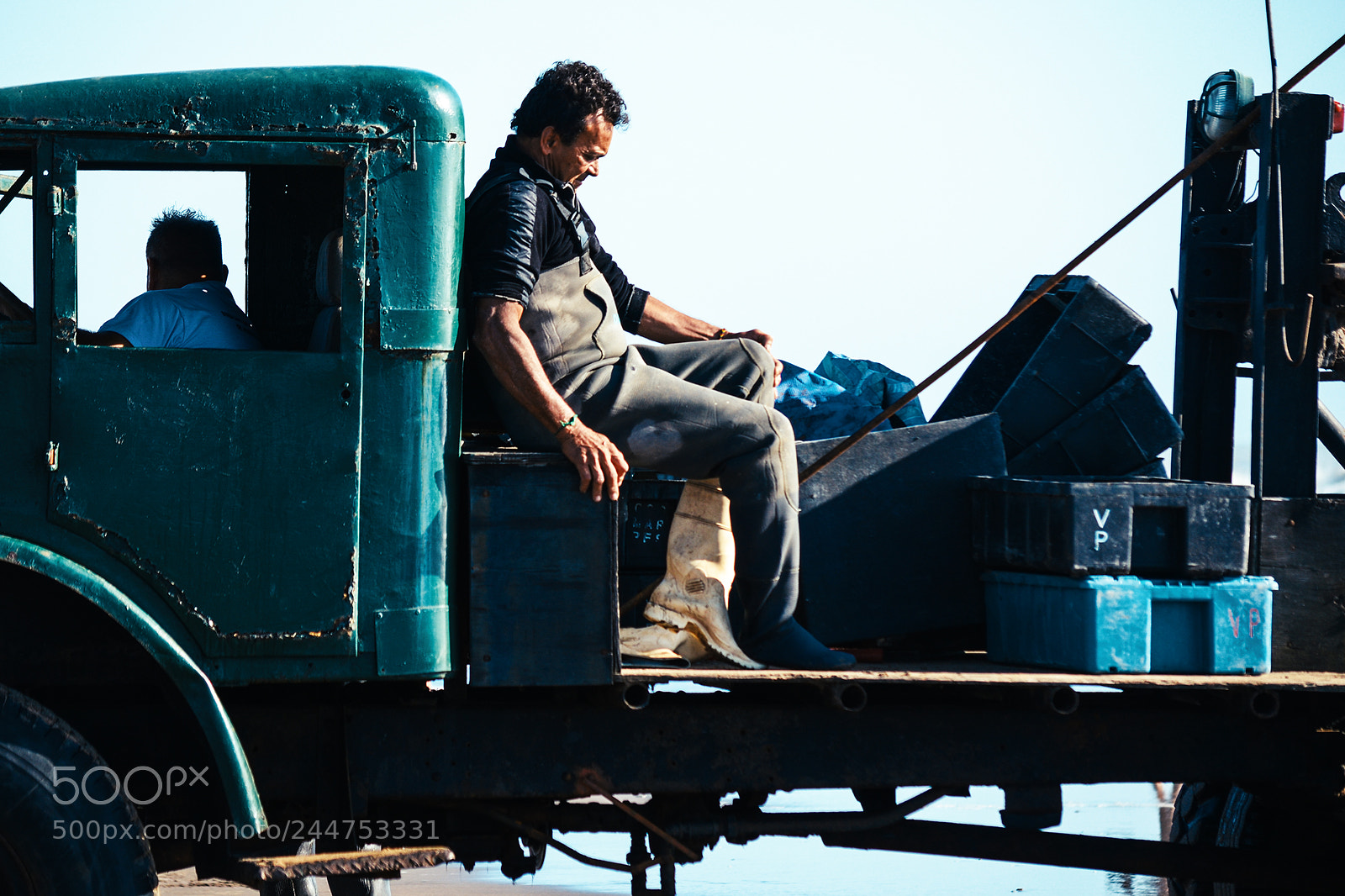 Nikon D5100 sample photo. Pescadores de mar de photography