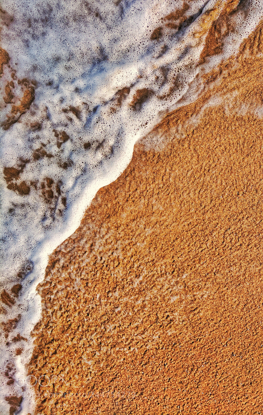 Google Pixel XL sample photo. Sand meets water photography