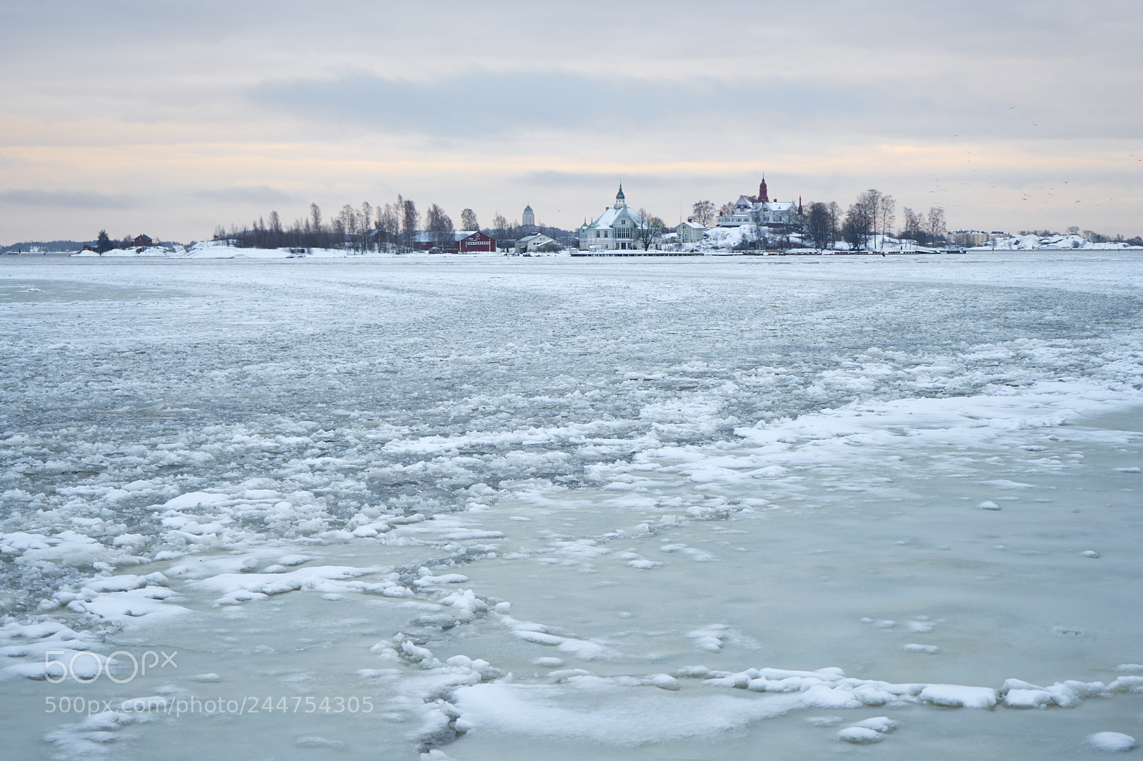 Sony a7 sample photo. Winter sea photography