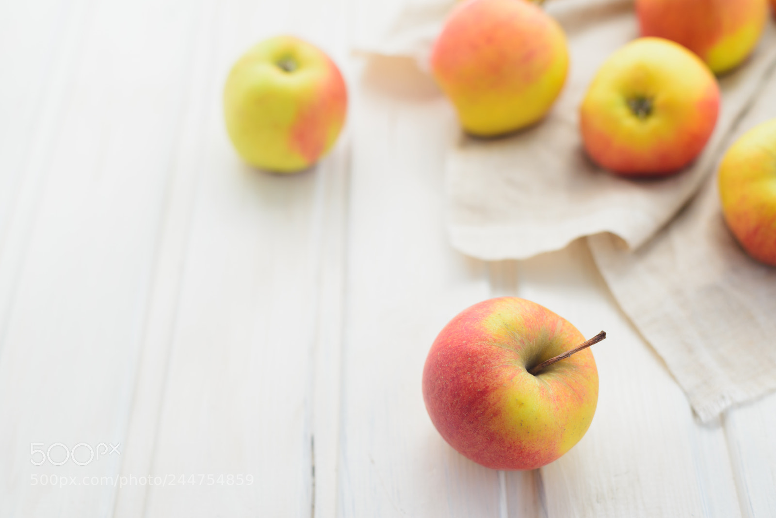 Nikon D600 sample photo. Apples on a white photography