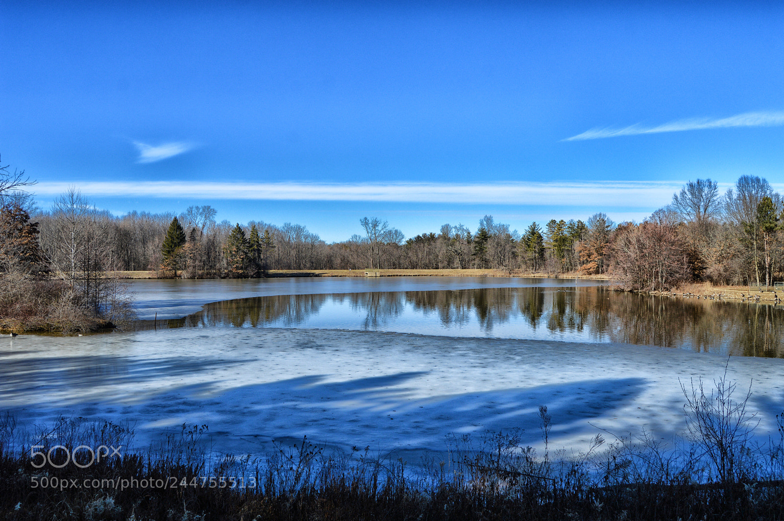 Nikon D3200 sample photo. Ice water photography