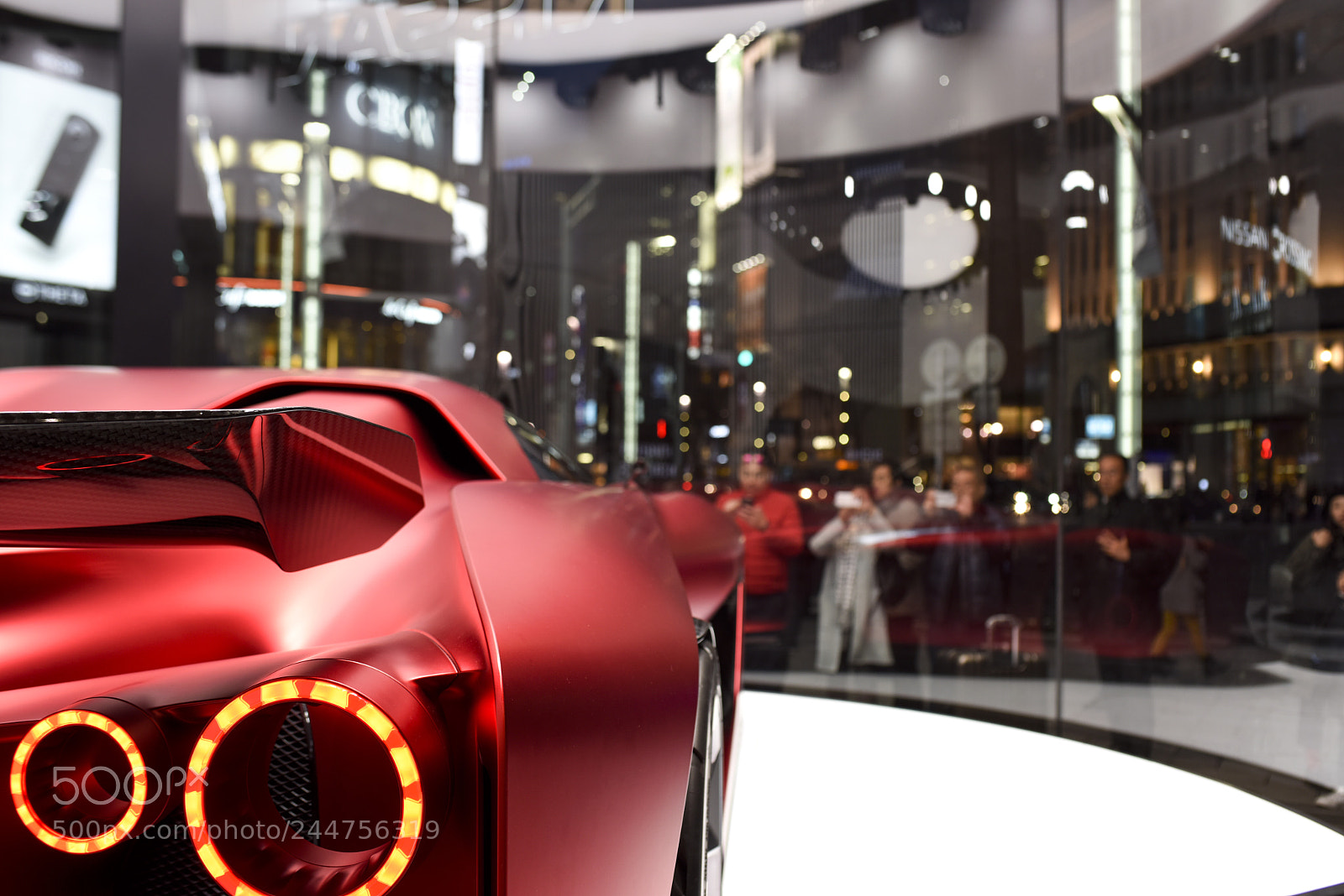 Nikon D810 sample photo. Nissan sony car photography