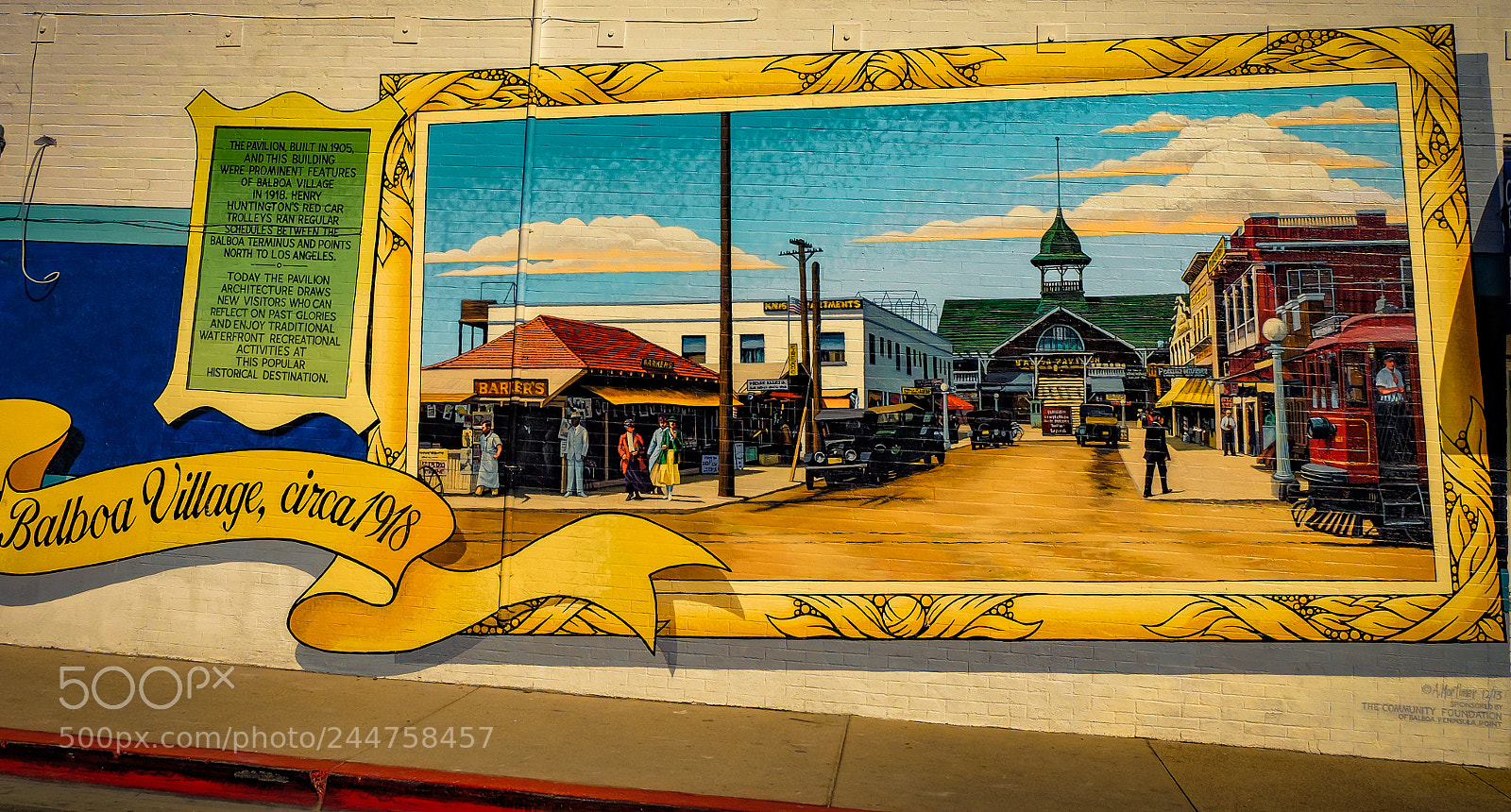 Fujifilm X-T10 sample photo. Mural on balboa photography
