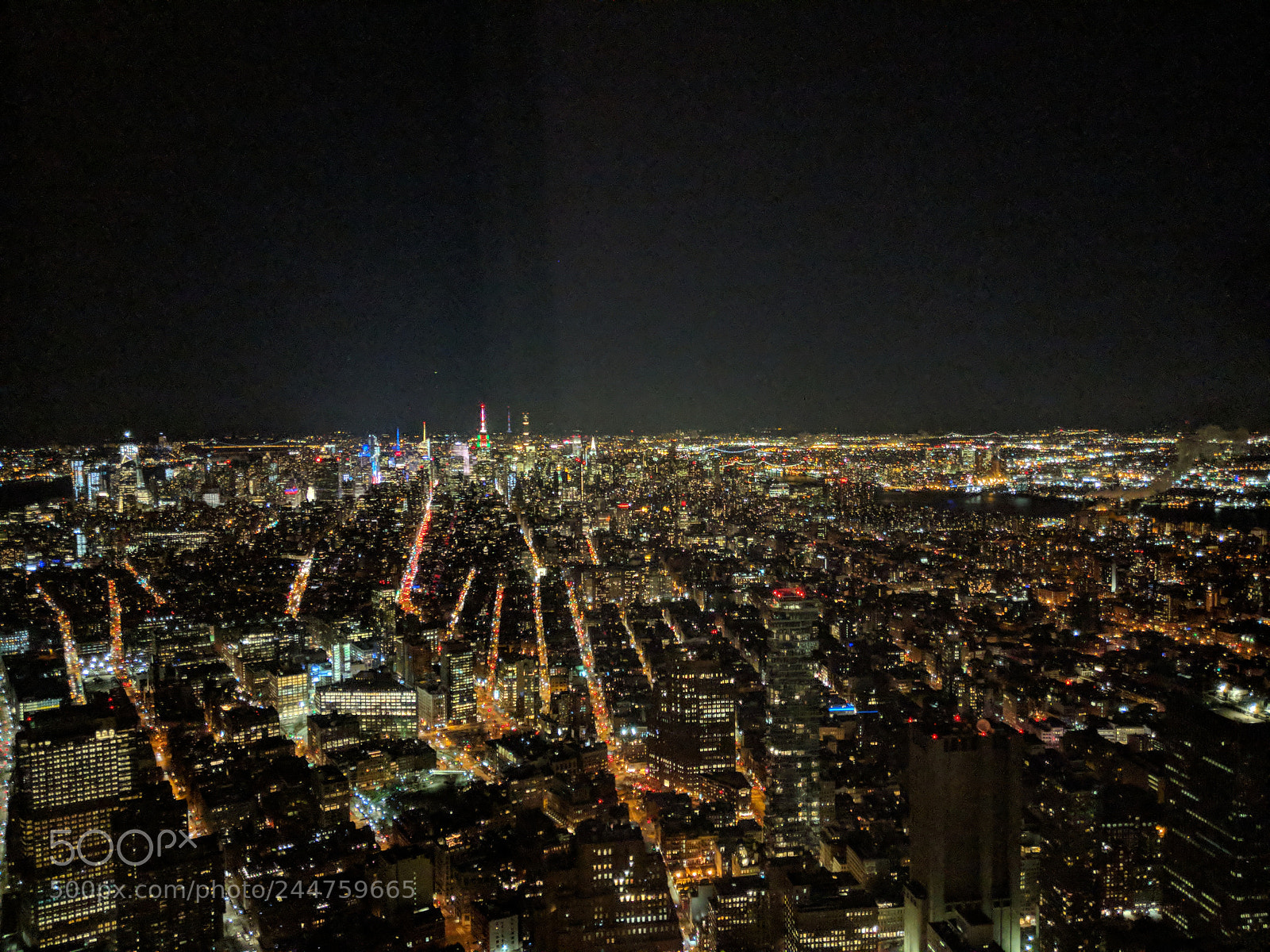 Google Pixel 2 sample photo. New york skyline photography