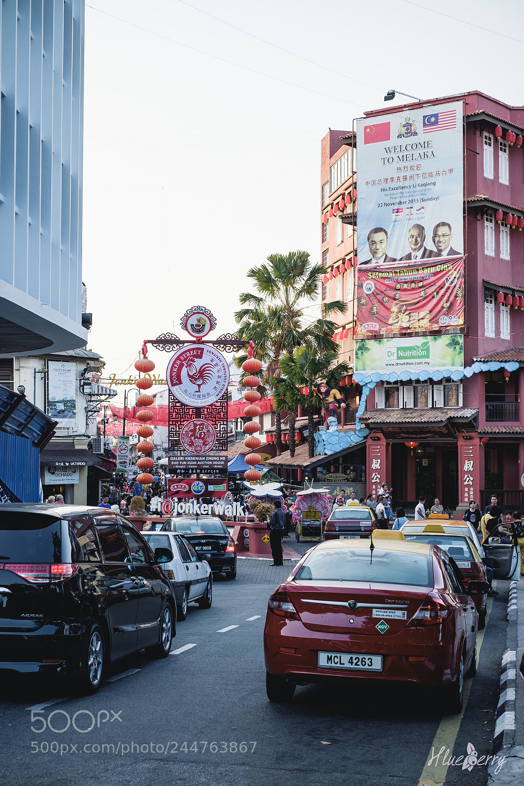 Fujifilm X-T1 sample photo. Street in malacca photography